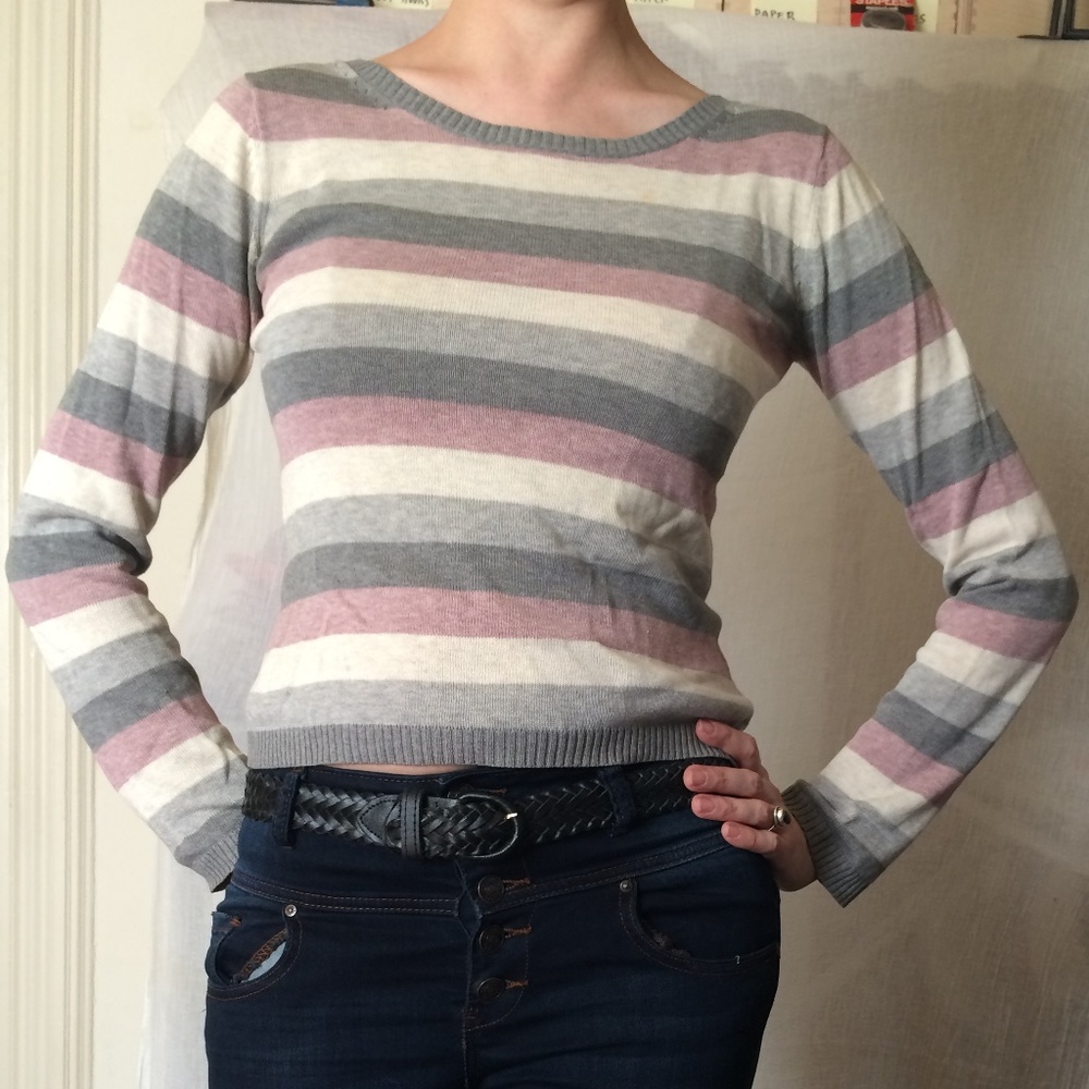 FREE w PURCH Striped Sweater/Shirt H&M XS